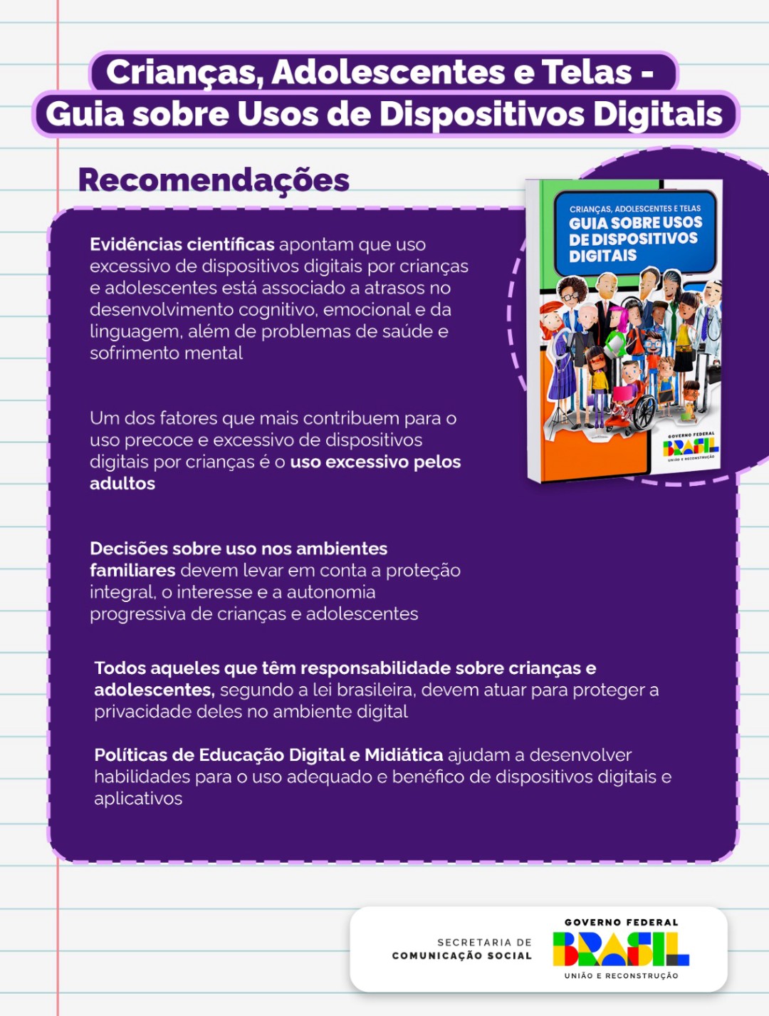 guia sobre uso dos dispositivos digitais